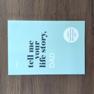 Tell me your life story, Dad book